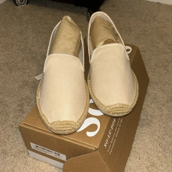NWT Soludos Piping Smoking Espadrille. Box included - Picture 4 of 7